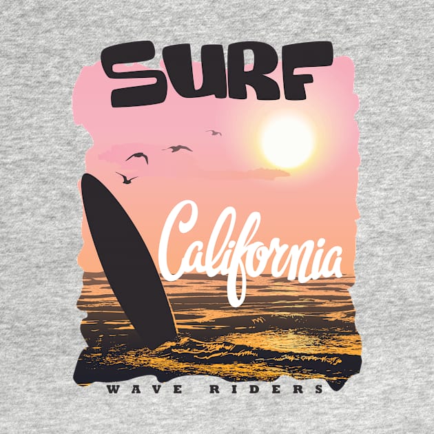 Surf California Design. by OverView